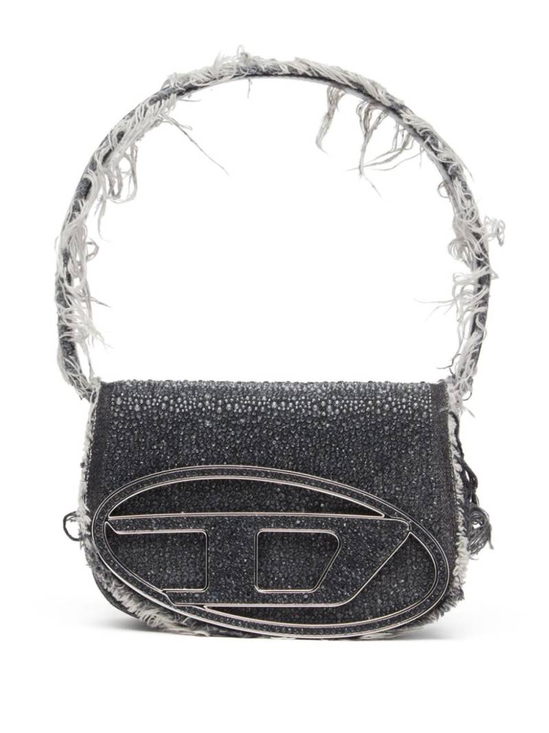 Diesel mini 1DR crystal-embellished shoulder bag - Black von Diesel