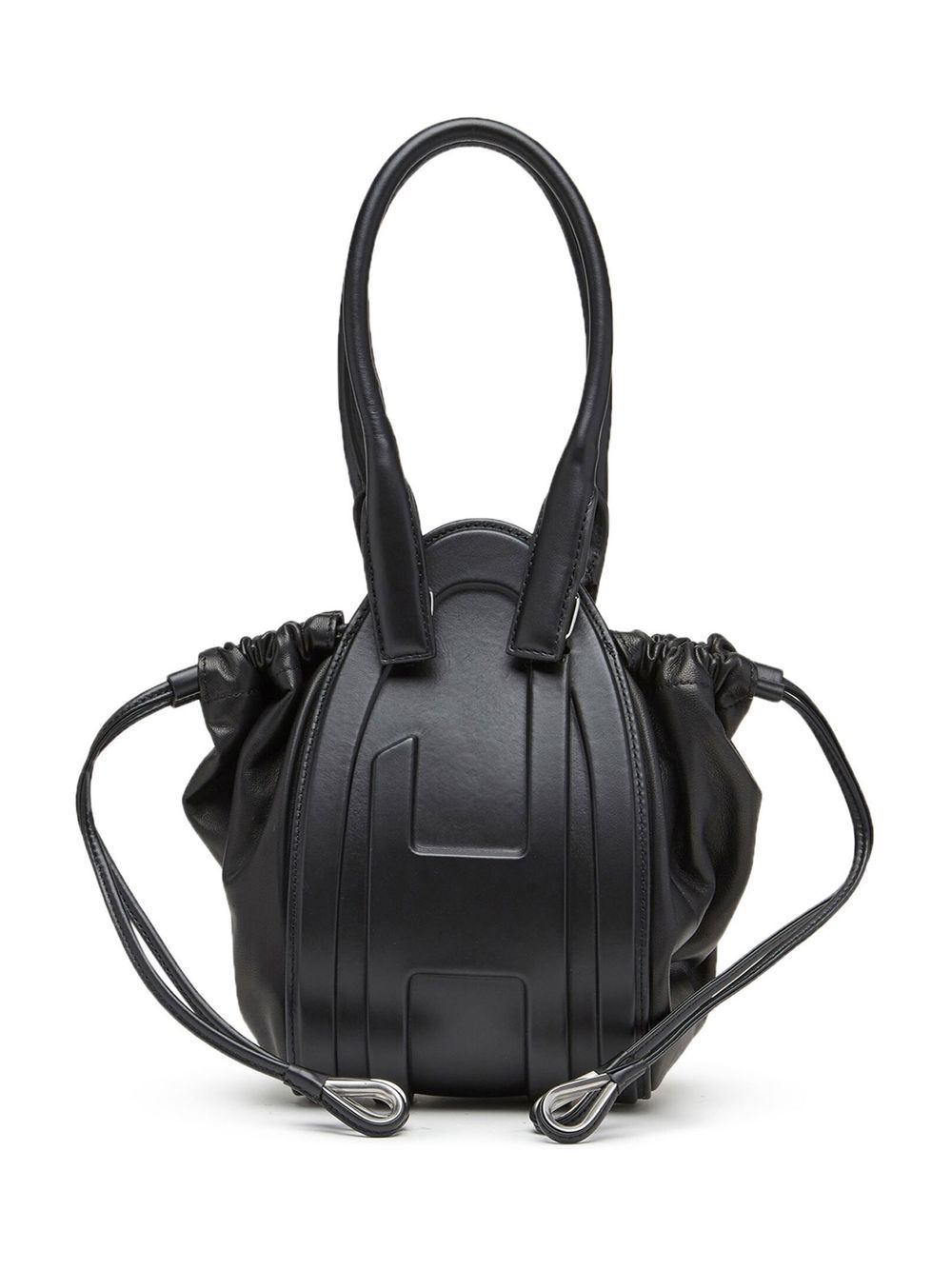 Diesel small 1DR-Fold bucket bag - Black von Diesel