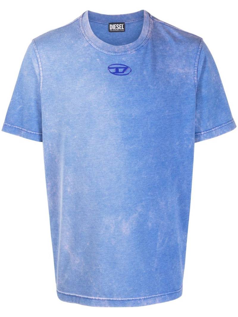 Diesel tie-dye t-shirt - Blue von Diesel