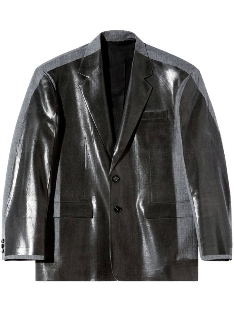 Diesel x Damiano David J-Over blazer - Black von Diesel