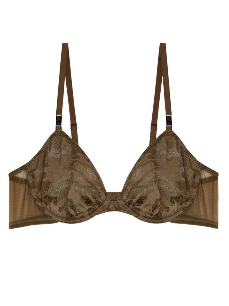 Diesel x Savage x Fenty camouflage bra - Green von Diesel