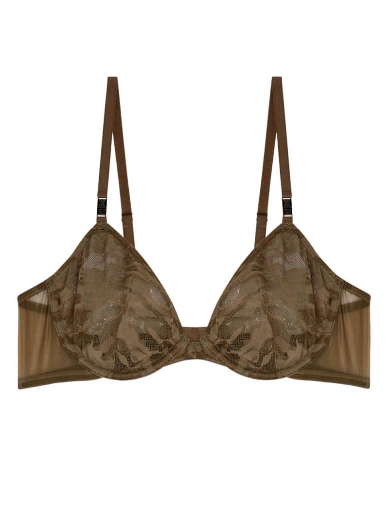 Diesel x Savage x Fenty camouflage bra - Green von Diesel