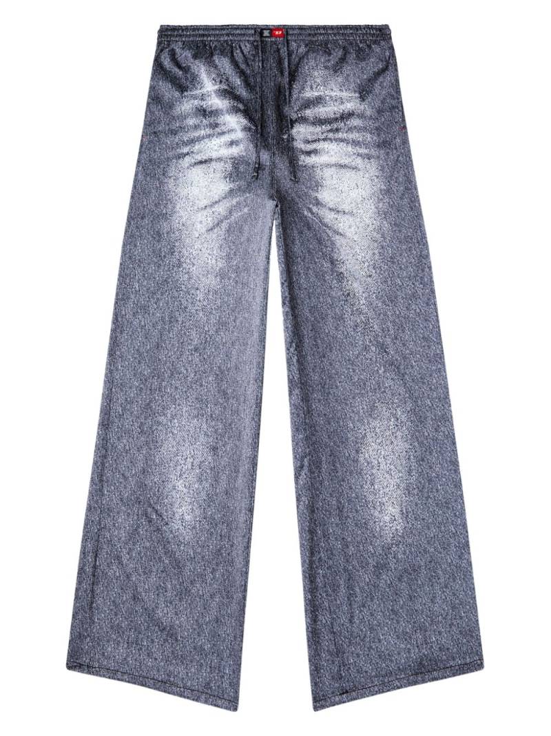 Diesel x Savage x Fenty satin pyjama trousers - Grey von Diesel