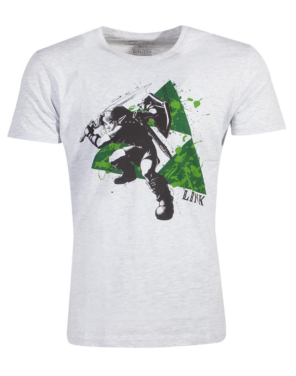 T-shirt - Zelda - Splatter Triforce Herren  L von Difuzed