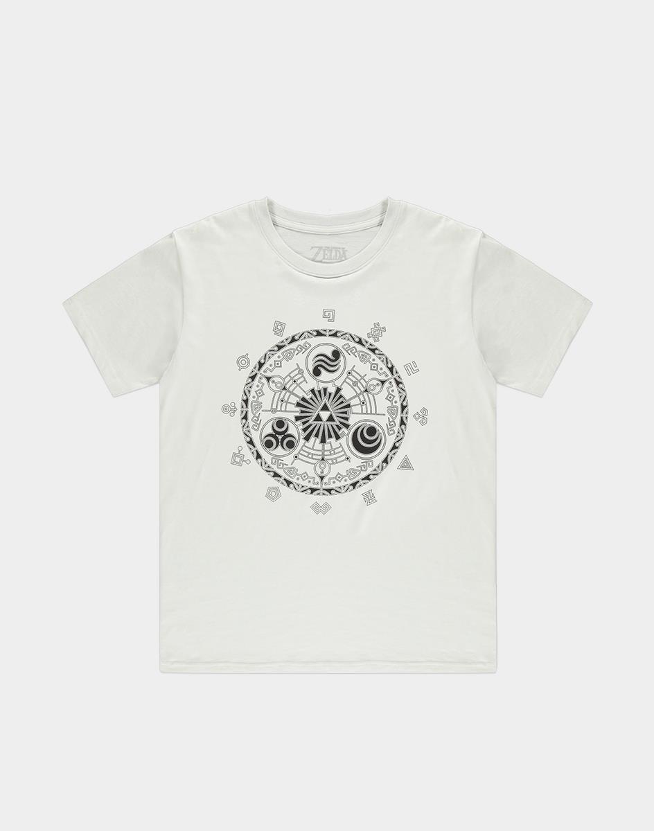 T-shirt - Zelda - Symboles Herren Weiss S von Difuzed