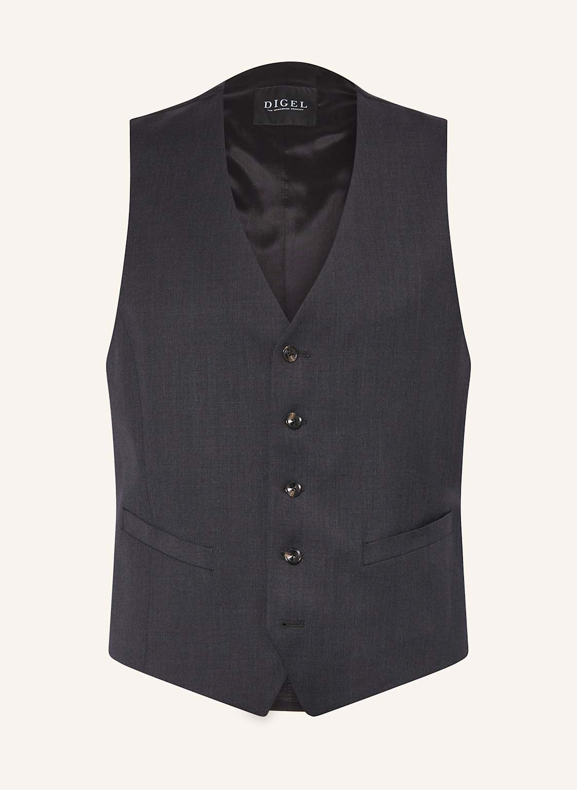 Digel Anzugweste Dan Regular Fit grau Digel Anzugweste Dan Regular Fit grau von Digel