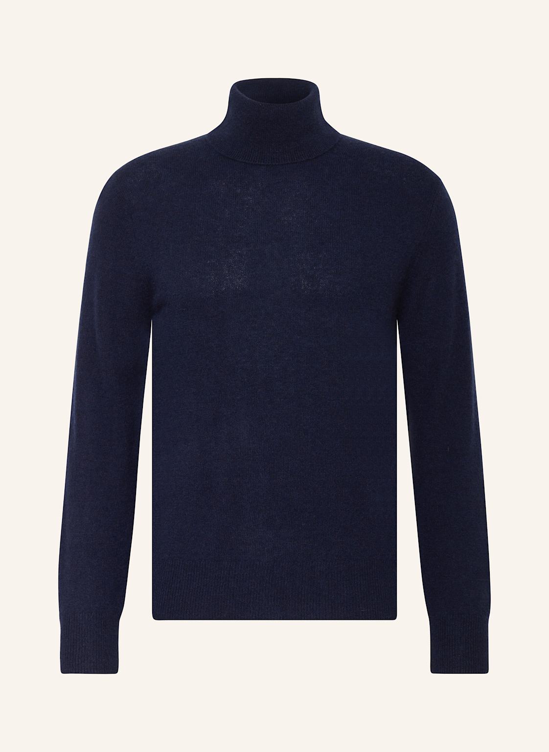 Digel Rollkragenpullover Francis Aus Cashmere blau von Digel