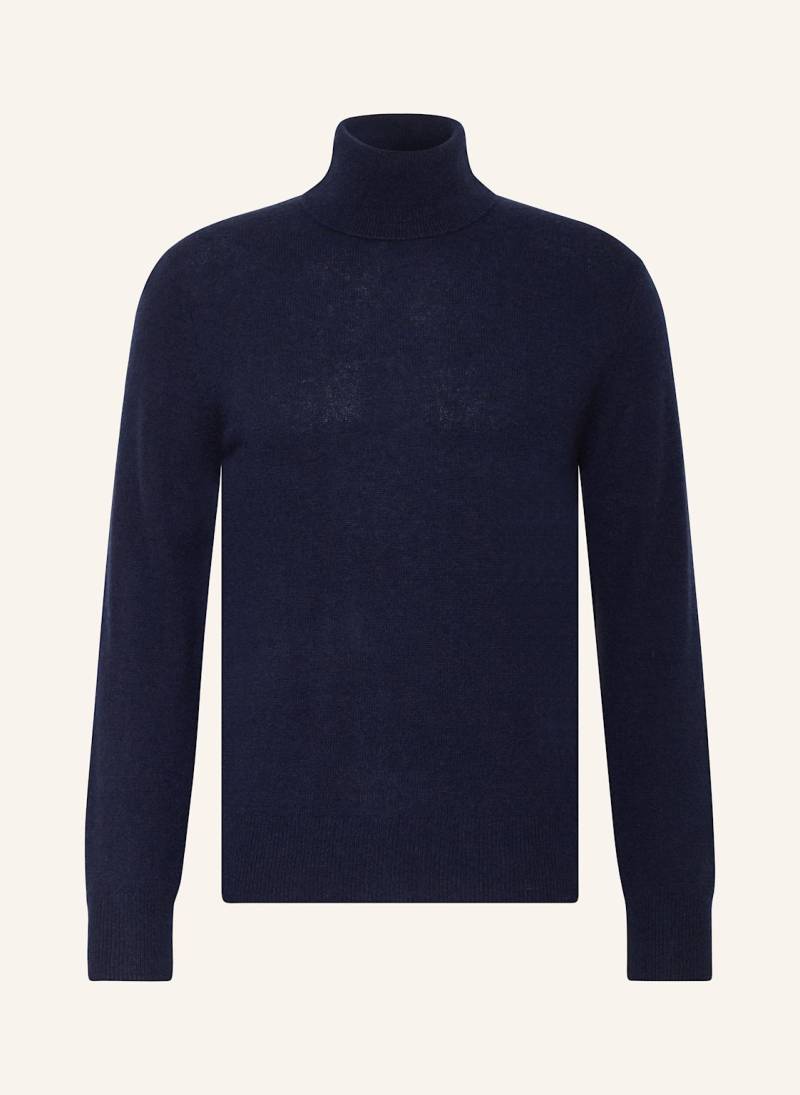 Digel Rollkragenpullover Francis Aus Cashmere blau von Digel