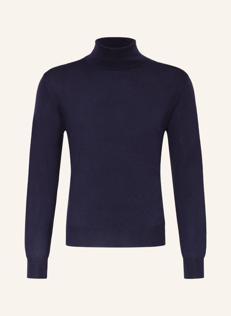 Digel Rollkragenpullover Francis blau von Digel