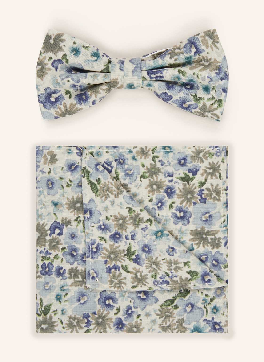 Digel Set Lessly: Fliege Und Einstecktuch blau Digel Set Lessly: Fliege Und Einstecktuch blau von Digel
