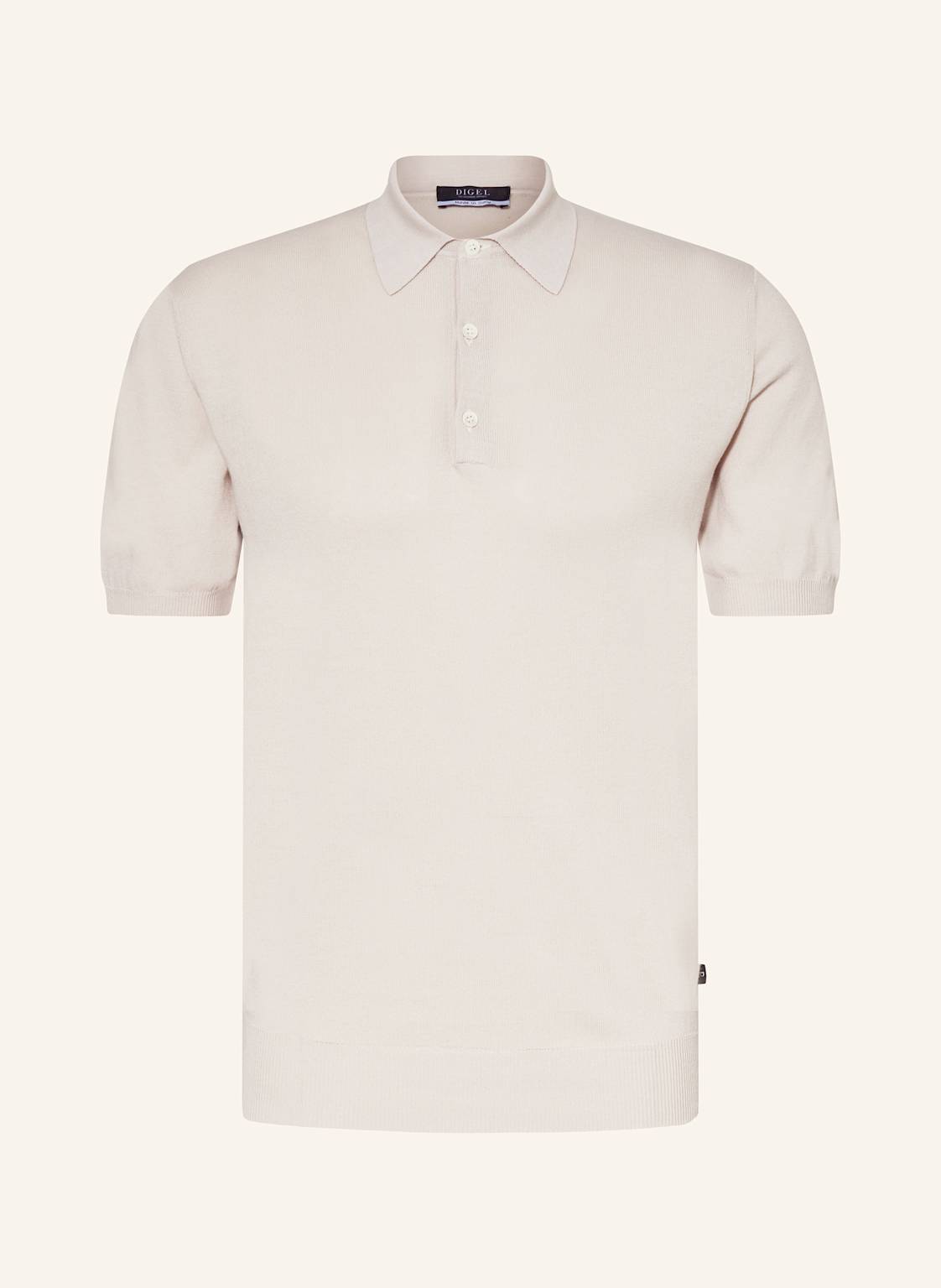 Digel Strick-Poloshirt Damy beige von Digel
