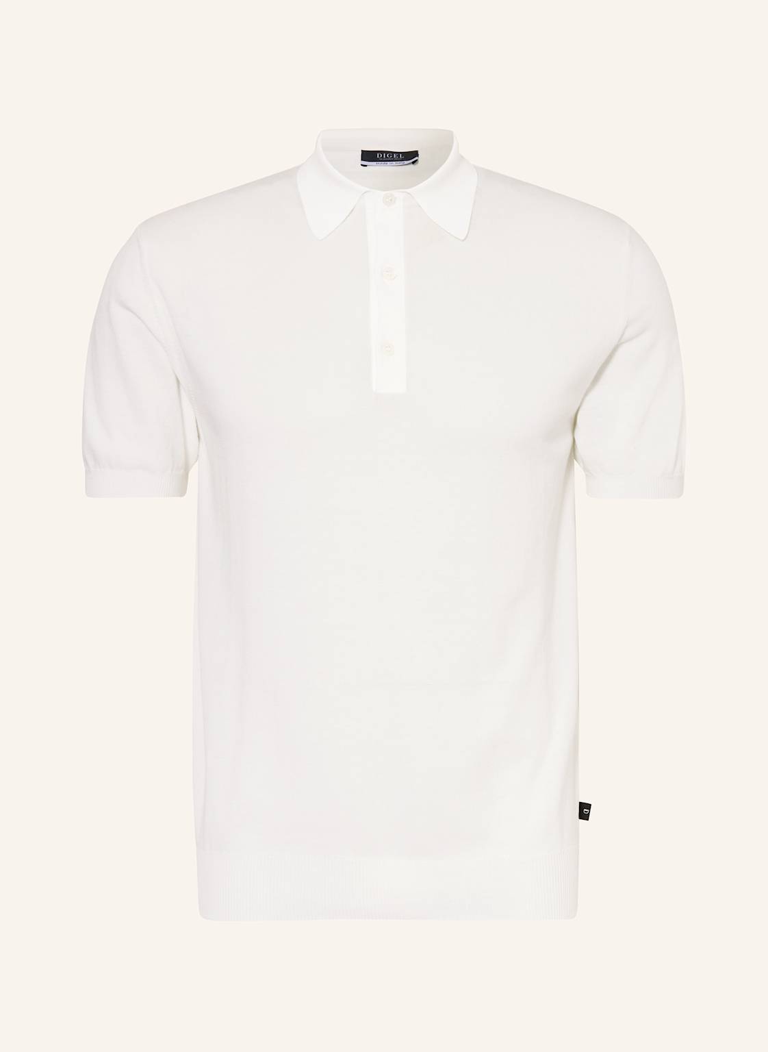 Digel Strick-Poloshirt Damy weiss von Digel