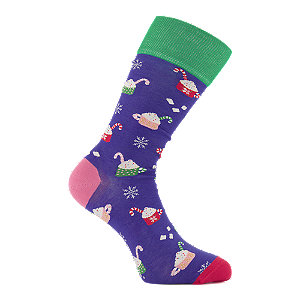 Dilly Socks Christmas Latte Damen Socken 36-40 von Dilly Socks