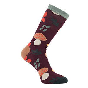 Dilly Socks Mushroom Crush Damen Socken 36-40 von Dilly Socks