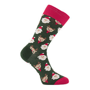 Dilly Socks Rudolph In The Forest Damen Socken 36-40 von Dilly Socks