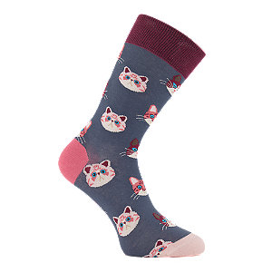 Dilly Socks Sky Kitten Damen Socken 36-40 von Dilly Socks