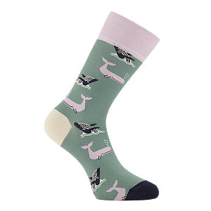 Dilly Socks Whale Party Damen Socken 36-40 von Dilly Socks