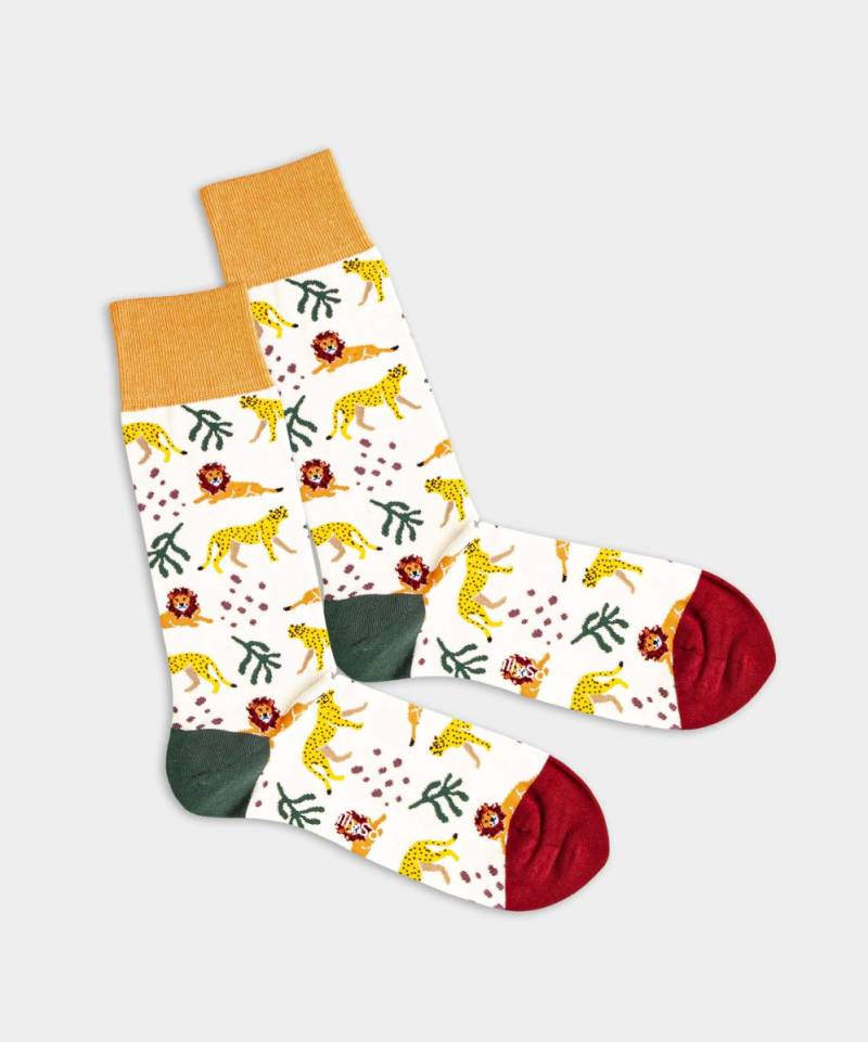 - Socken in Weiss mit Tier Motiv/Muster von DillySocks