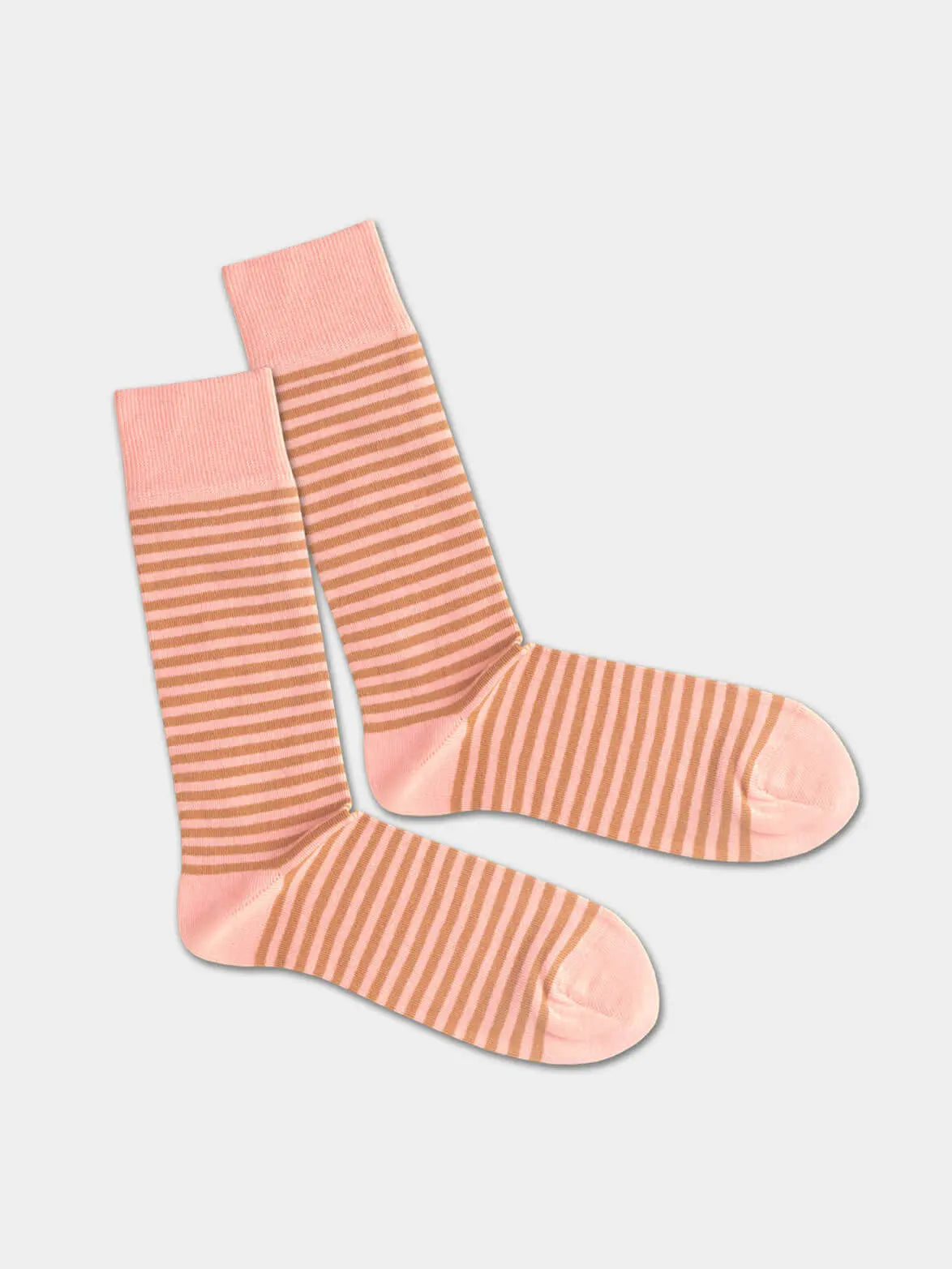 - Socken in Rosa mit Streifen Motiv/Muster von DillySocks