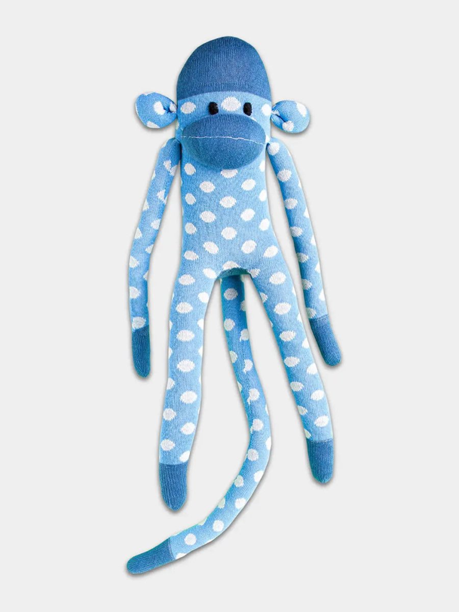 - Kuscheltiere in Blau mit Punkte Motiv/Muster - Kuscheltiere in Blau mit Punkte Motiv/Muster von DillySocks