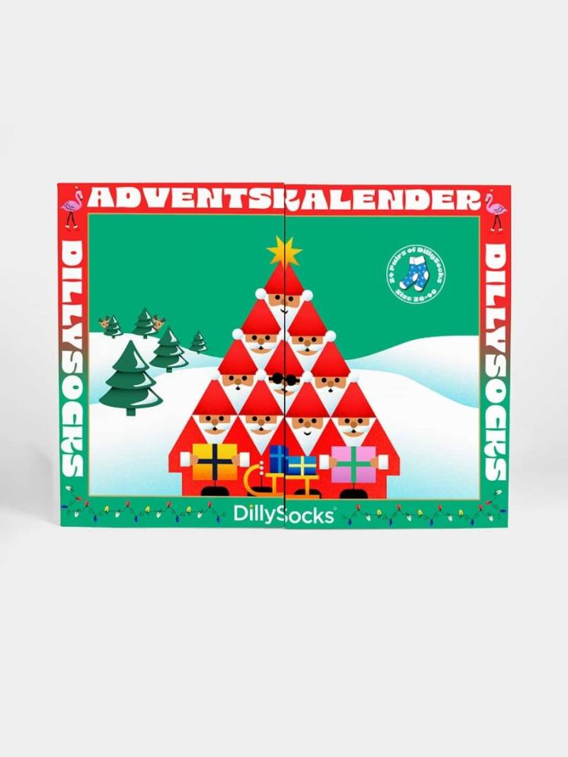 - Socken-Adventskalender mit 24 Paar Socken von DillySocks