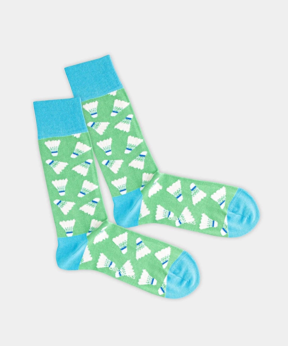 - Socken in Grün mit Sport Motiv/Muster - Socken in Grün mit Sport Motiv/Muster von DillySocks
