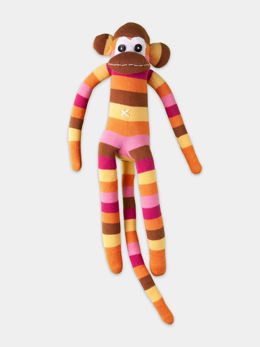 - Kuscheltiere in Orange mit Streifen Motiv/Muster - Kuscheltiere in Orange mit Streifen Motiv/Muster von DillySocks