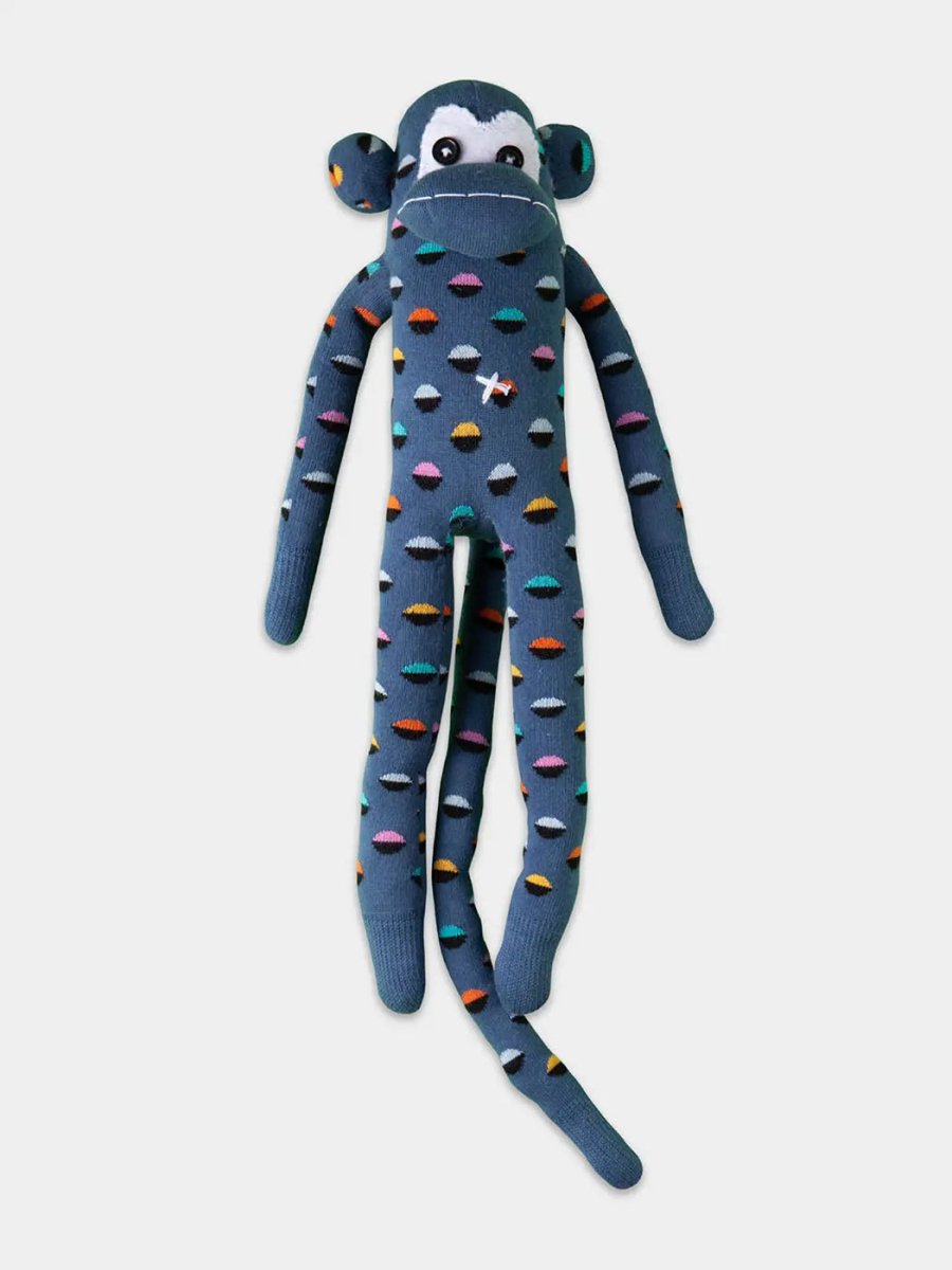 - Kuscheltiere in Blau mit Punkte Motiv/Muster - Kuscheltiere in Blau mit Punkte Motiv/Muster von DillySocks