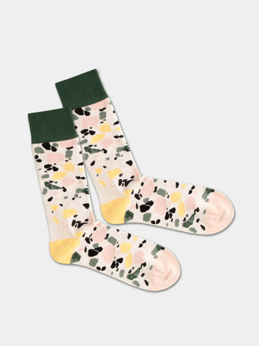 - Socken in Weiss mit Motiv/Muster von DillySocks