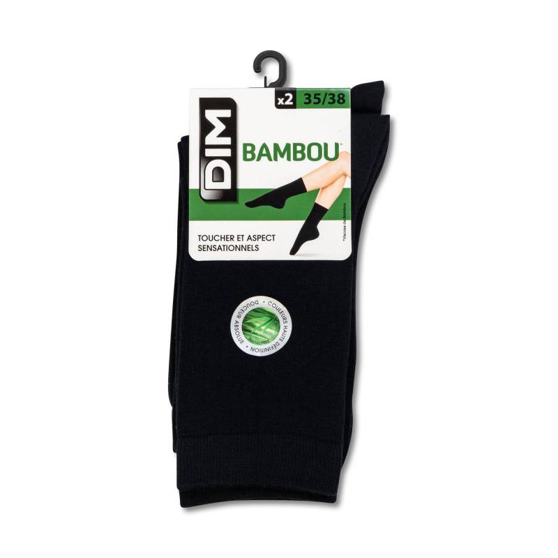 Dim - Socken, für Damen, Marine Größe 35-38 von Dim