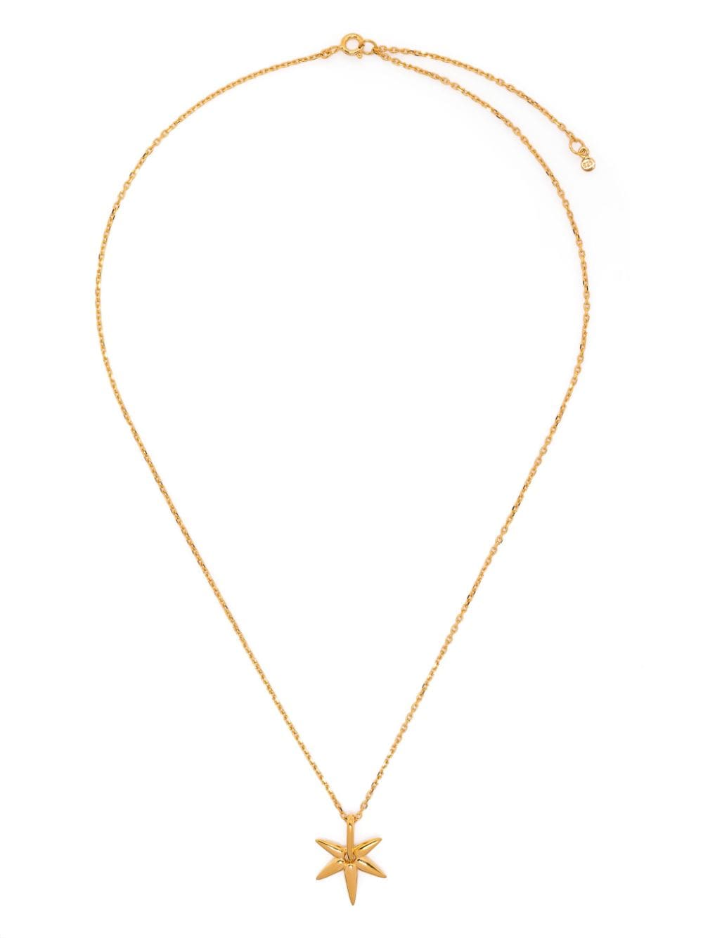 Dinny Hall 22kt gold vermeil Sunbeam pendant necklace von Dinny Hall