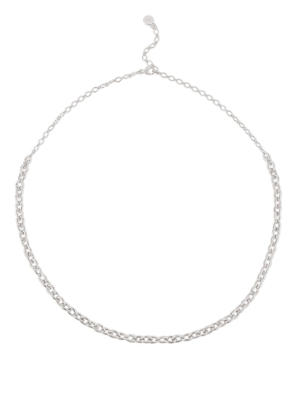 Dinny Hall Raindrop Small chain-link necklace - Silver von Dinny Hall