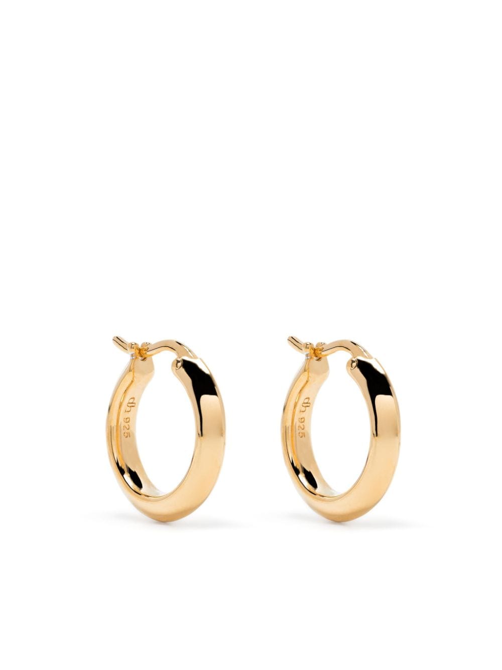 Dinny Hall Signature chunky hoop earrings - Gold von Dinny Hall