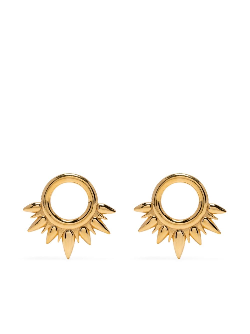 Dinny Hall Sunbeam Half Sun stud earrings - Gold von Dinny Hall