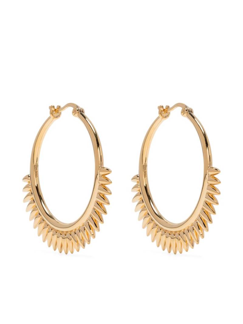 Dinny Hall large Sunbeam Click hoop earrings - Gold von Dinny Hall