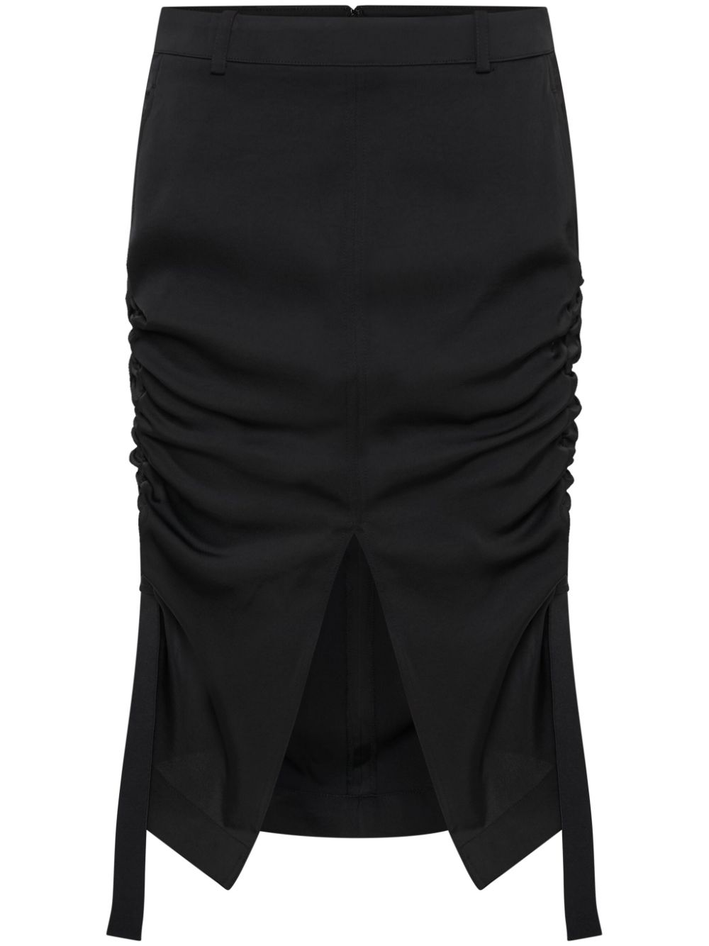 Dion Lee Cinch midi skirt - Black von Dion Lee