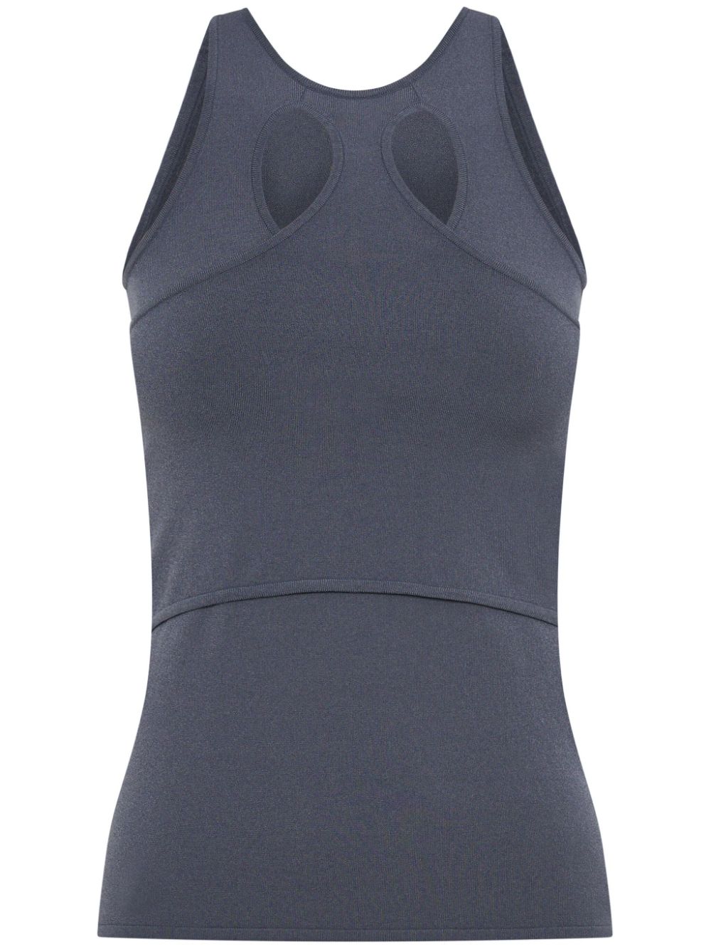 Dion Lee Mobius Loop cut-out tank top - Grey von Dion Lee