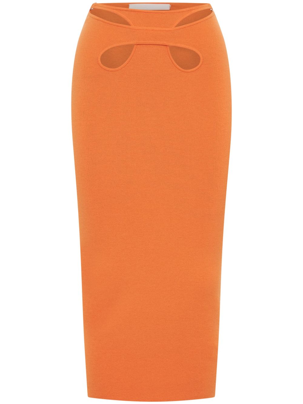 Dion Lee Mobius loop midi skirt - Orange von Dion Lee