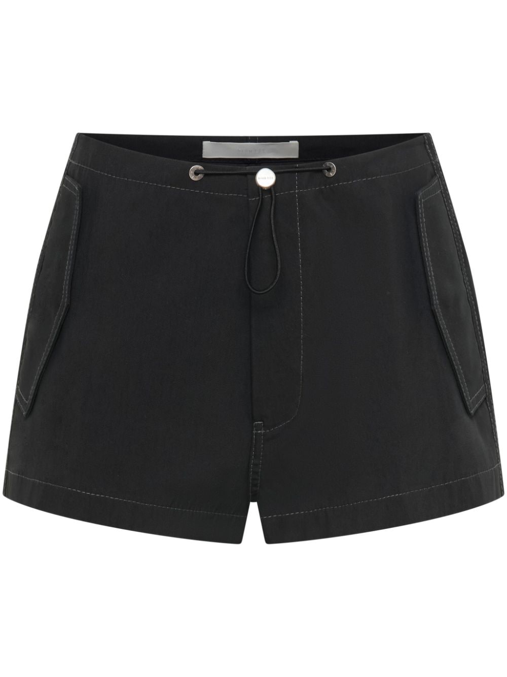 Dion Lee Parachute mini shorts - Black von Dion Lee