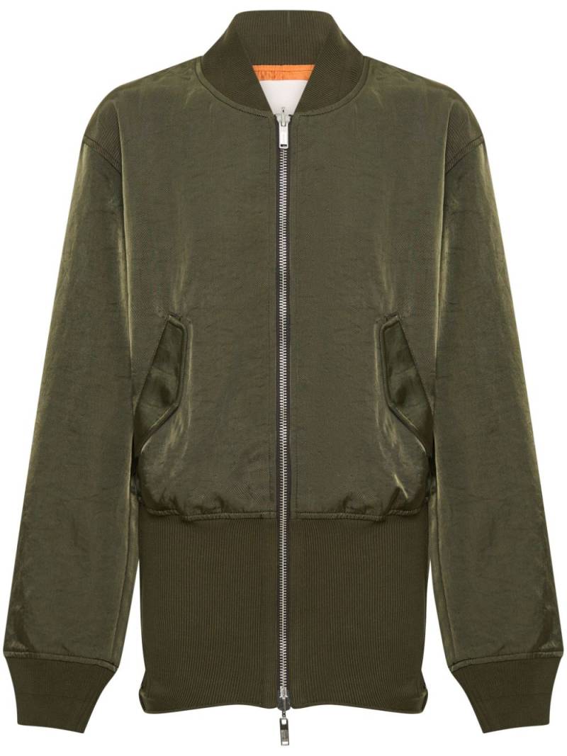 Dion Lee convertible bomber jacket - Green von Dion Lee