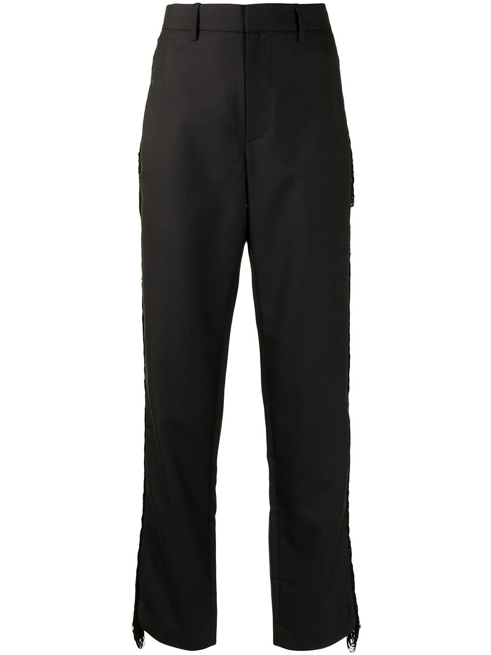 Dion Lee fringe detail trousers - Black von Dion Lee