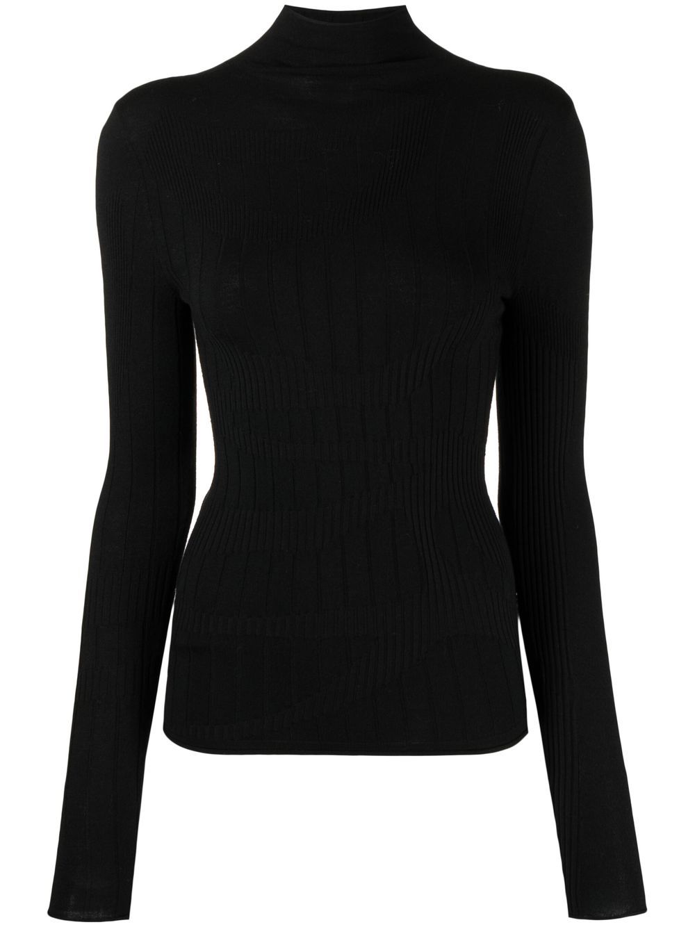 Dion Lee intarsia-detail knit jumper - Black von Dion Lee