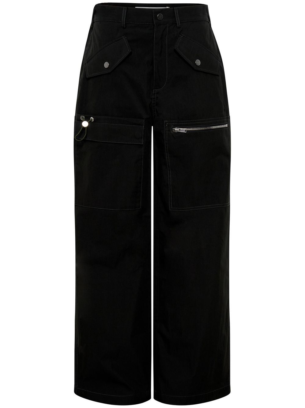 Dion Lee multi-pocket straight-leg trousers - Black von Dion Lee