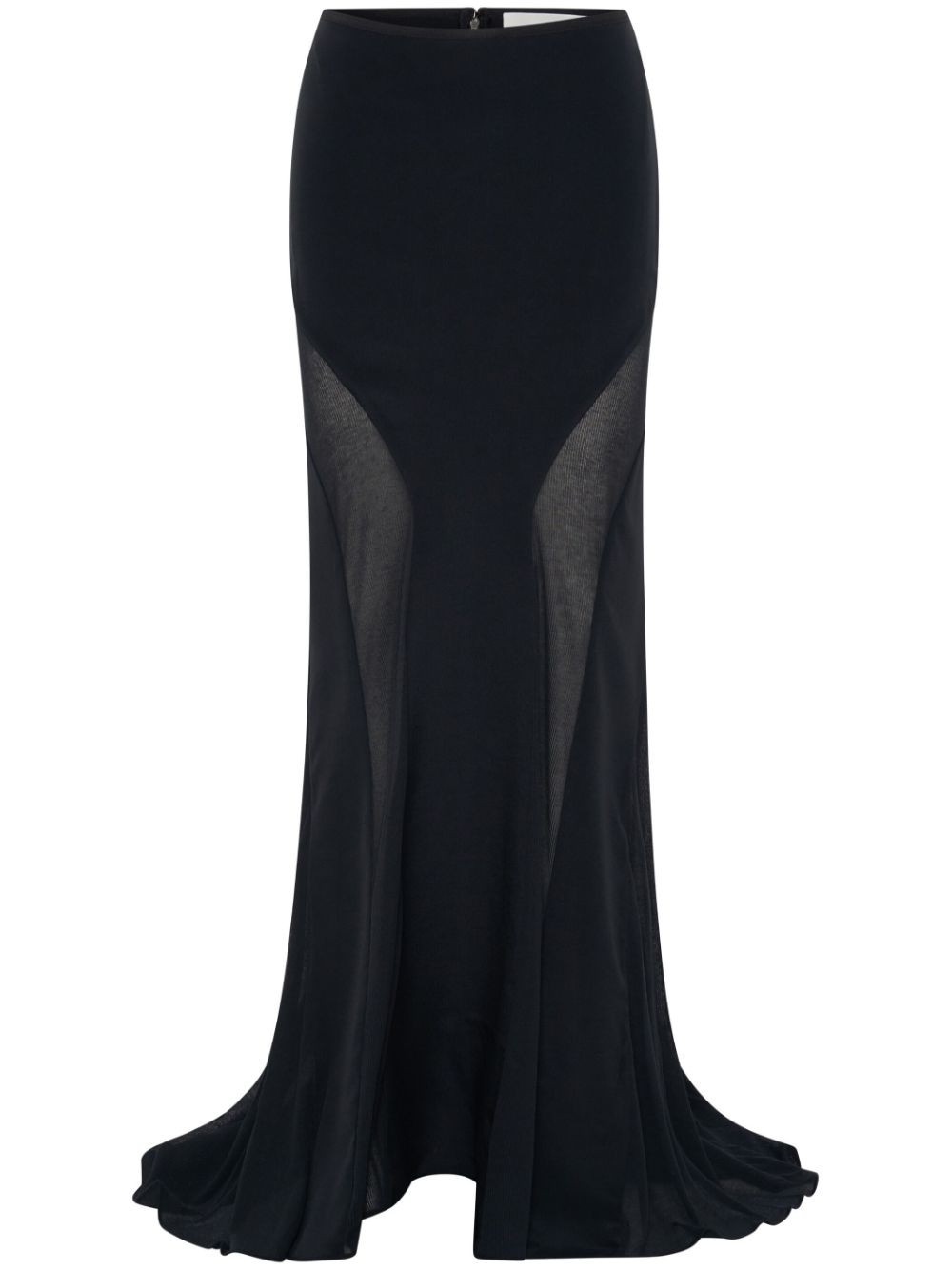 Dion Lee panelled crepe maxi skirt - Black von Dion Lee