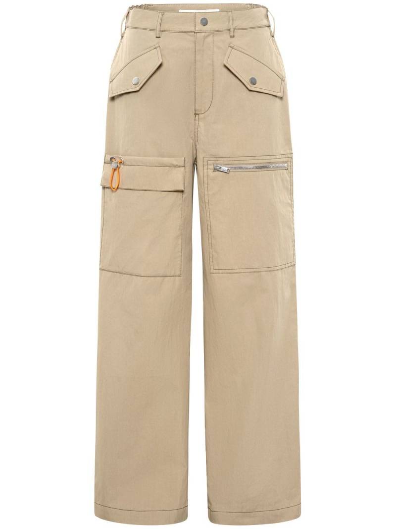 Dion Lee straight-leg cargo trousers - Neutrals von Dion Lee