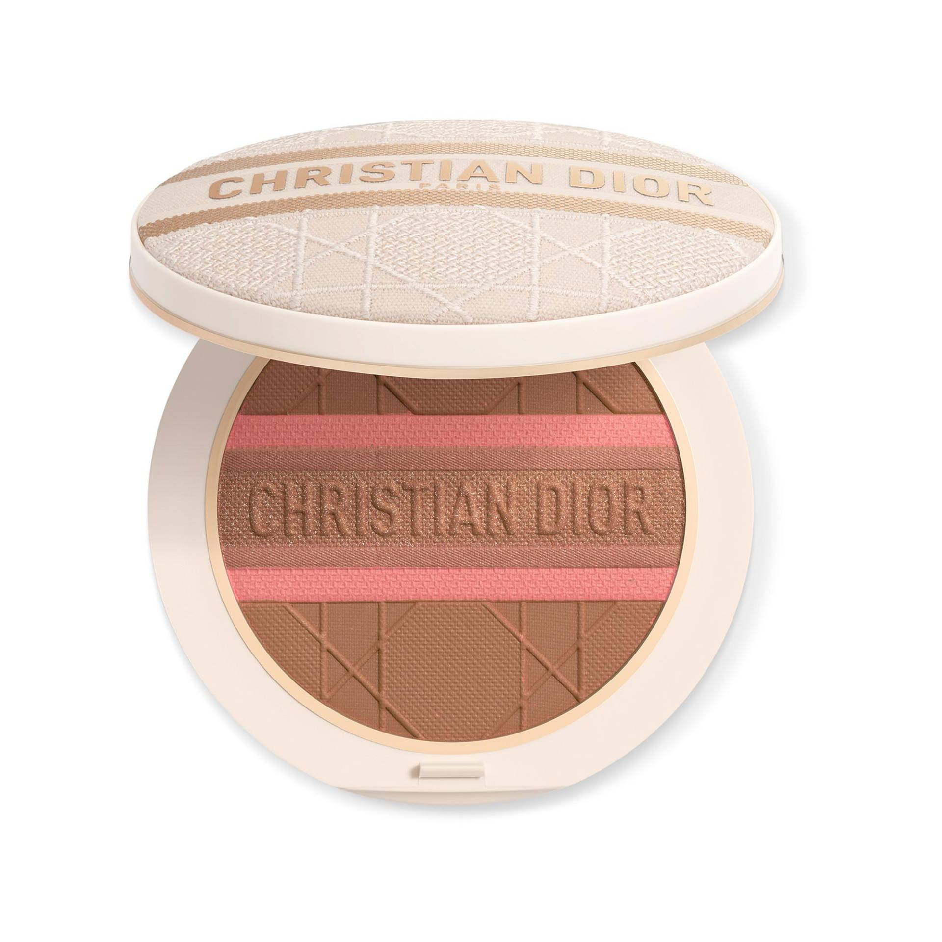 Puder Mit Sonnengeküsstem Finish Für Gesunden Glow Damen  Rosy Bronze 8g von Dior