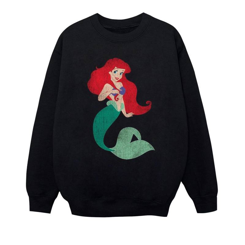 Classic Sweatshirt Unisex Schwarz 116 von Disney PRINCESS