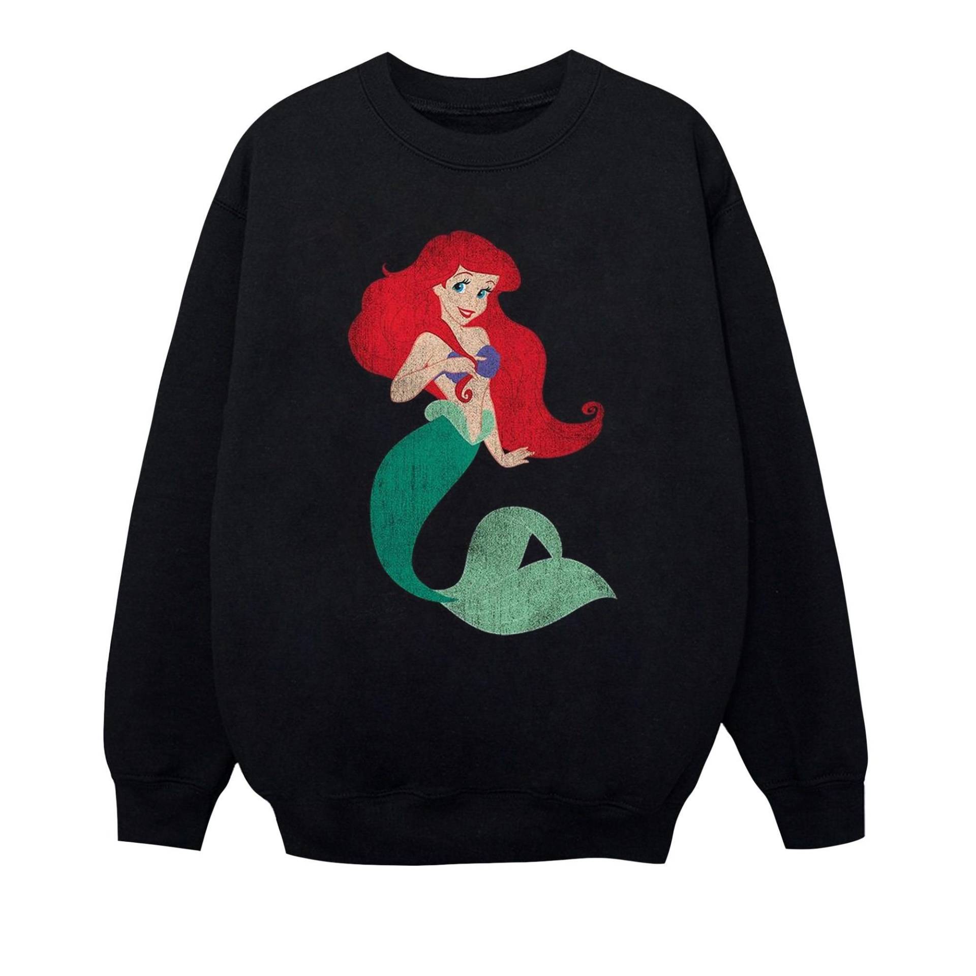 Disney PRINCESS - Classic Sweatshirt, 128, Schwarz von Disney PRINCESS