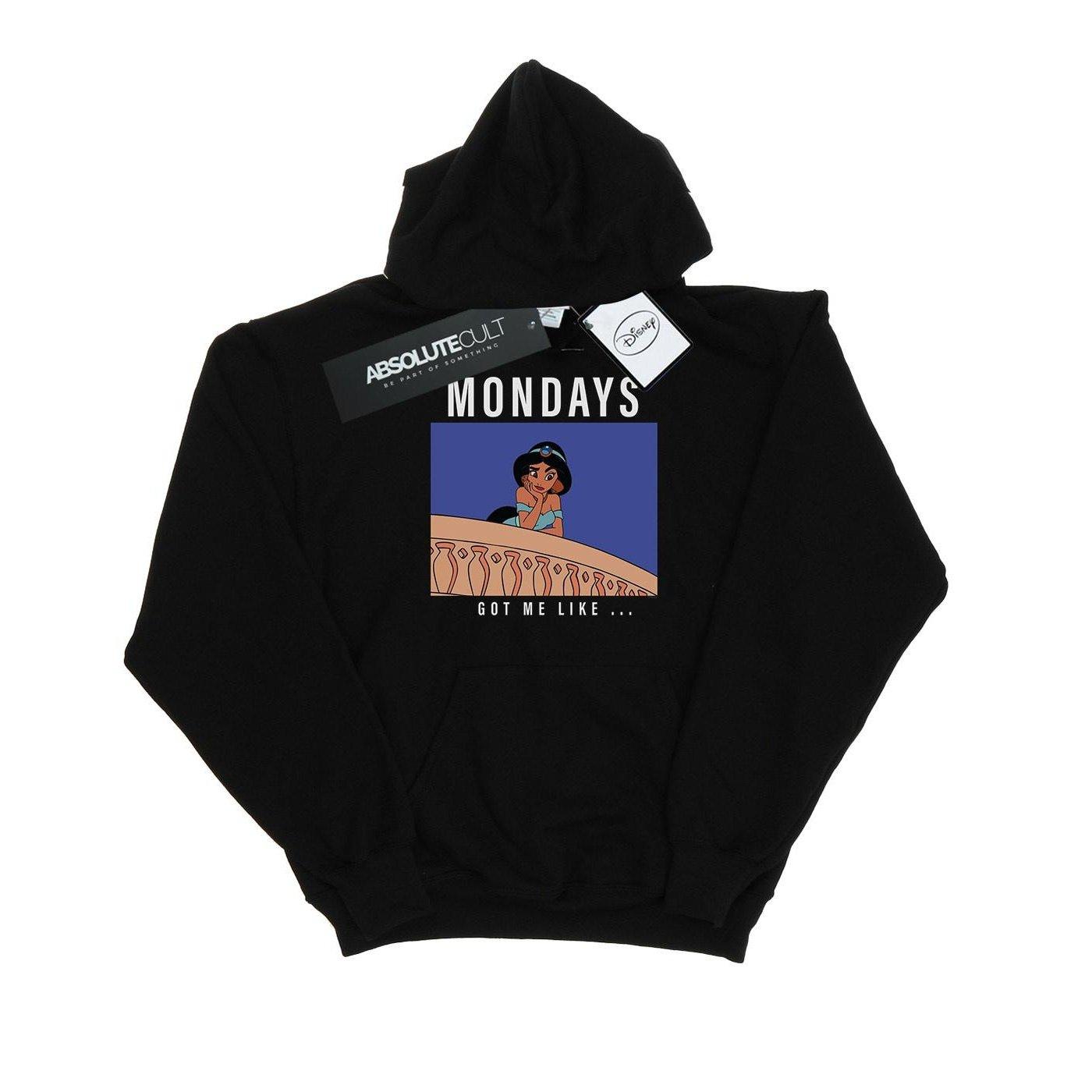 Jasmine Mondays Got Me Like Kapuzenpullover Herren Schwarz 3XL von Disney PRINCESS