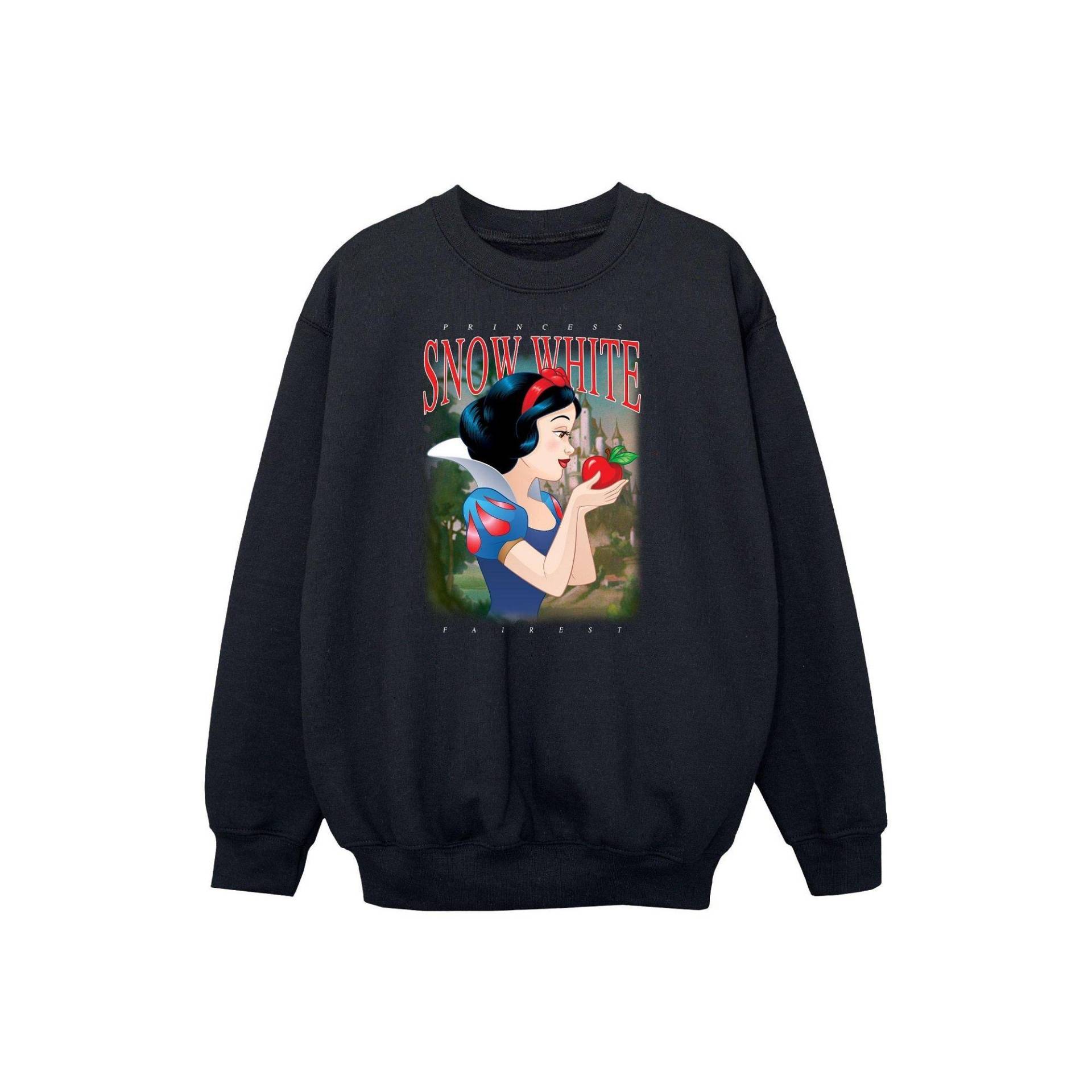 Sweatshirt Mädchen Schwarz 140/146 von Disney PRINCESS